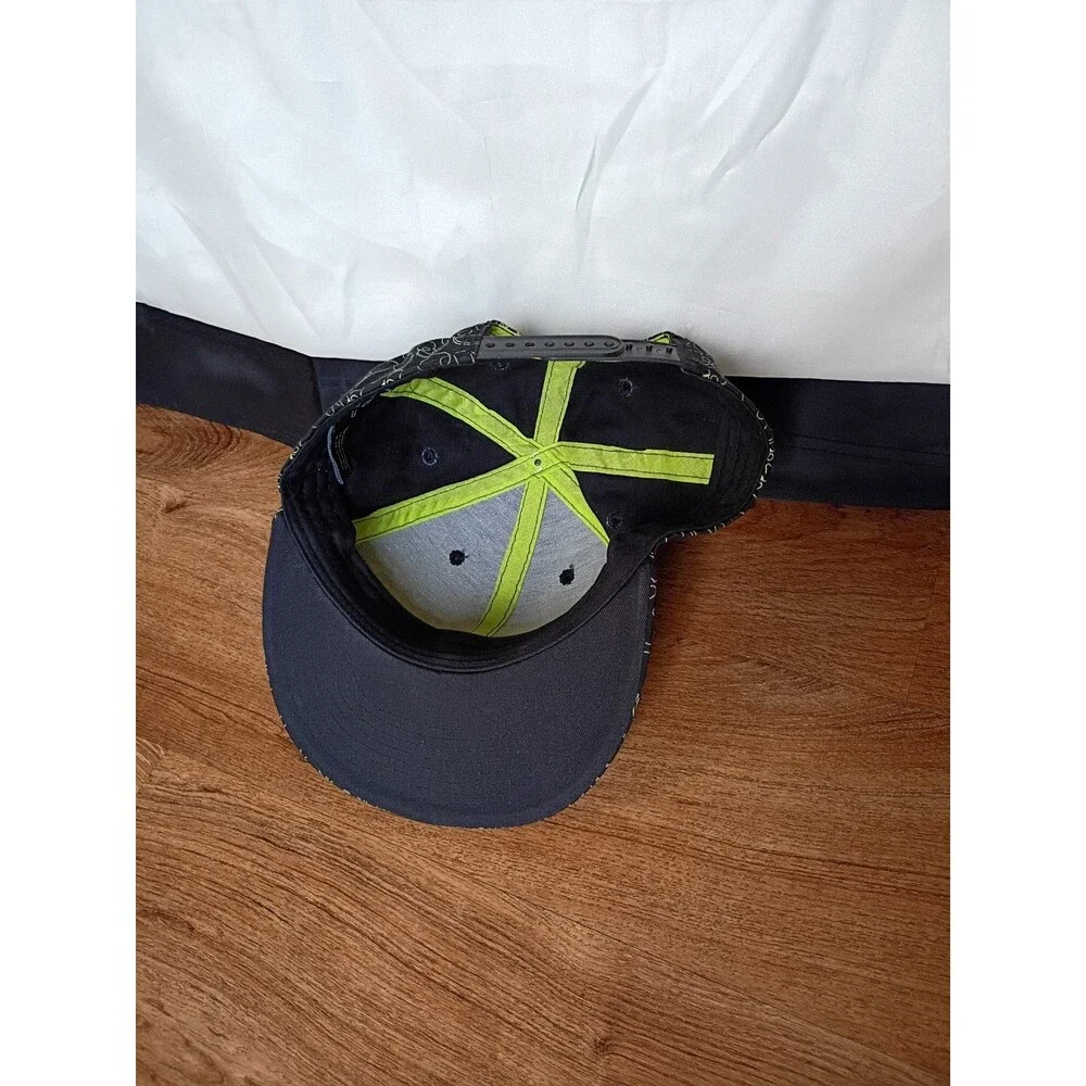 Deadmau5 Authentic Snapback Hat Black/Green
